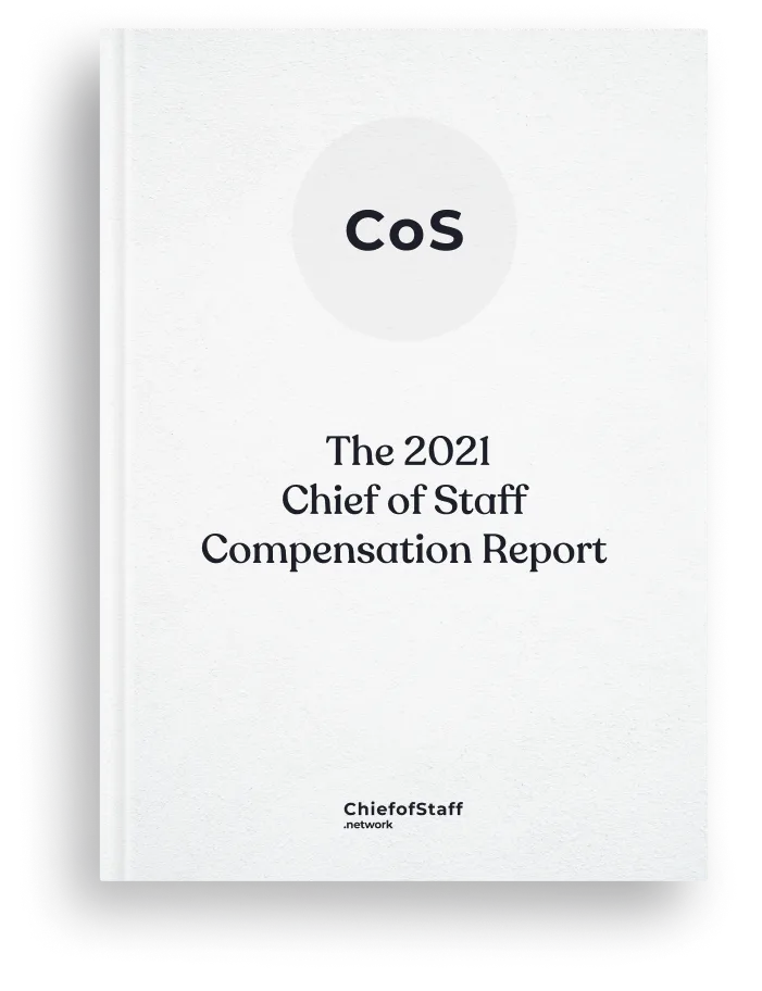 Chief of Staff Leveling Framework Chief of Staff Network